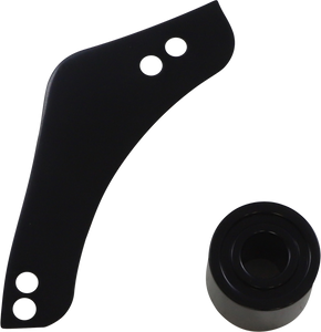 Arlen Ness - Inverted Air Cleaner Cover Plate - Black - Replacement Breather Bolt Cover Plates - 600-054