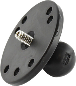 Ram - Base 2 1/2 " W/ 1/4" Stud - RAM-B-202AU