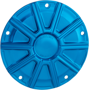Arlen Ness - Derby Cover - Blue - 10-Gauge Derby Cover - 700-019