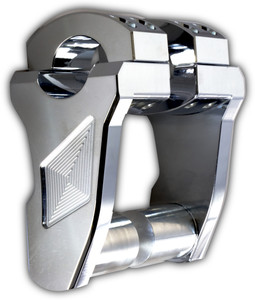 Rox - Pivoting Handlebar Riser Chrome 3" Rise - 4R-P3RX-02 Rox - Pivoting Handlebar Riser Chrome 3" Rise - 4R-P3RX-02