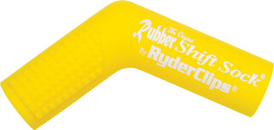 Ryder Clips - Rubber Shift Sock (yellow) - RSS-YELLOW