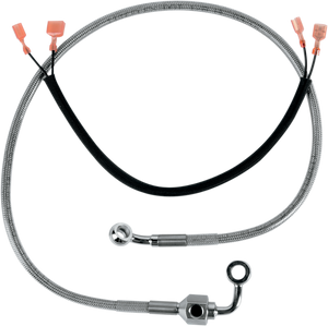 Drag Specialties - Brake Line - Rear - Stainless Steel - Stainless Steel Brake Line Kit - 640320