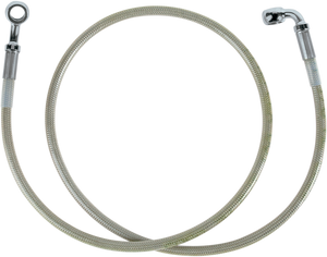 Drag Specialties - Brake Line - Front (Upper) - Stainless Steel - Stainless Steel Brake Line Kit - 640311