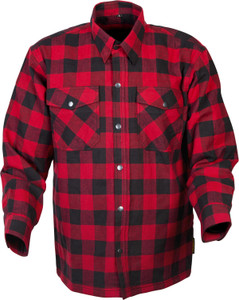 Scorpion Exo - Covert Moto Flannel Red/black Md - 13203-4