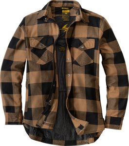 Scorpion Exo - Covert Womens Flannel Sand Xs - 52221-2