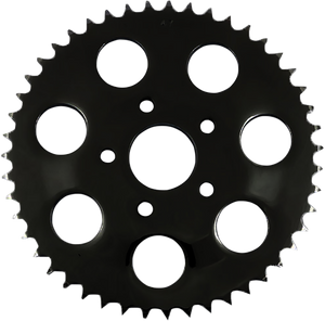 Drag Specialties - Rear Wheel Sprocket - 46-Tooth - Black - Rear Wheel Sprocket - 16427EB