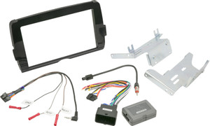 Scosche - Scosche Double Din Install Kit Touring 14-up - HD14UDDBN Scosche - Scosche Double Din Install Kit Touring 14-up - HD14UDDBN