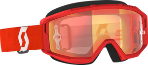 Scott - Primal Goggle Red/white Orange Chrome Works - 278597-1005280 Scott - Primal Goggle Red/white Orange Chrome Works - 278597-1005280