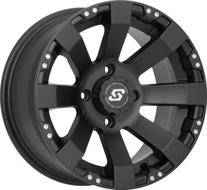 Sedona - Spyder Wheel 12x7 4/110 5+2 (+10mm) Black - A7527011-52S