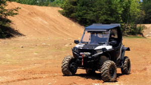 Seizmik - Seizmik Versa Vent Windshield Pol Rzr - 25035 Seizmik - Seizmik Versa Vent Windshield Pol Rzr - 25035