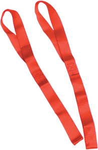 Parts Unlimited - Tie-Down Extensions - 1" x 1.5' - Red - 1" W Tie-Down Extensions - 13-0001