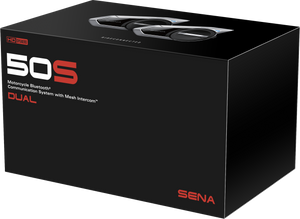 Sena - 50s Hd Bluetooth Comm System Sound By Harman Kardon Dual - 50S-10D Sena - 50s Hd Bluetooth Comm System Sound By Harman Kardon Dual - 50S-10D