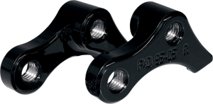 La Choppers - Rear Lowering Kit - Black Powder Coated - Lowers 1" - '99-'05 Dyna - Rear Lowering Kit - LA-7590-01B