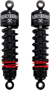 Burly Brand - Slammer Plus Shocks - Black - FLH - Slammer Plus Shocks - B28-1204B Burly Brand - Slammer Plus Shocks - Black - FLH - Slammer Plus Shocks - B28-1204B
