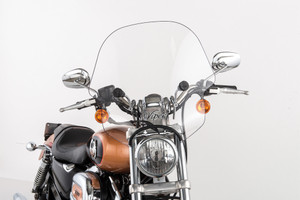 Slipstreamer - Ss-10 Viper W/s Clear W/chrome Hardware 1 1/4" - SS-10CHR-C-1.25"