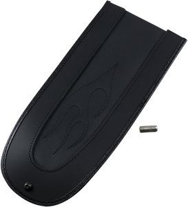 Drag Specialties - Fender Skin - Flame Stitched Automotive-Grade Vinyl Center - Fender Skin  356 mm (14") - 1405-0281