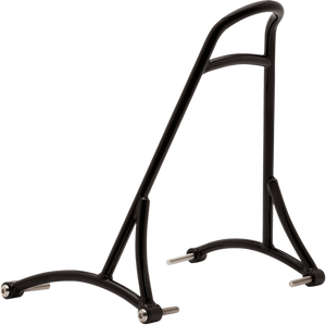 Burly Brand - Sissy Bar - Short - Black - Touring - Short Sissy Bar - B13-1500B Burly Brand - Sissy Bar - Short - Black - Touring - Short Sissy Bar - B13-1500B