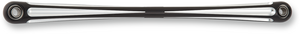 Arlen Ness - Shift Rod - Deep Cut - Round - Black - Shifter Rod - 19-931