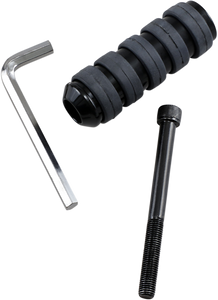 Drag Specialties - Soft-Ride Shift Peg - Extended - Black - Soft-Ride Shifter Peg - 362046