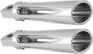 Arlen Ness - Footpeg - Deep Cut - Chrome - Ness-Tech Footpegs - 06-470