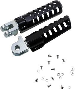 Burly Brand - Razorback Rider Footpegs - Black - Razorback Footpegs - B13-1013B Burly Brand - Razorback Rider Footpegs - Black - Razorback Footpegs - B13-1013B