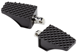 La Choppers - Billet County Footpegs - Original Clevis - Black - County Footpegs - LA-P100-00B