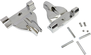 Drag Specialties - Passenger Floorboard Mount - Chrome - Passenger Floorboard Mount - P17-0415C Drag Specialties - Passenger Floorboard Mount - Chrome - Passenger Floorboard Mount - P17-0415C