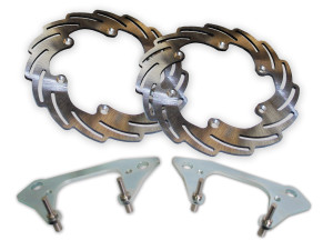 Streamline - Oversize Rotor Kit Rear - R2-OS17 Streamline - Oversize Rotor Kit Rear - R2-OS17