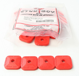 Stud Boy - Super-lite Plus Backers Red 24/pk - 2462-P1-RED
