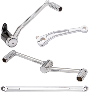 Arlen Ness - SpeedLiner Foot Control Kit w/ Heel/Toe Shifter - Chrome - SpeedLiner Foot Control Kit - 420-102 Arlen Ness - SpeedLiner Foot Control Kit w/ Heel/Toe Shifter - Chrome - SpeedLiner Foot Control Kit - 420-102
