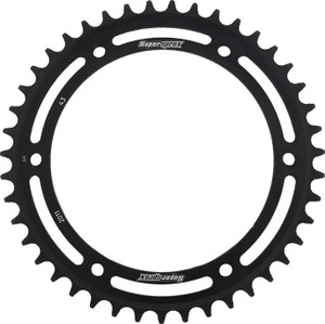 Supersprox - Rear Sprocket Steel 43t-530 Blk Tri - RFE-2011-43-BLK