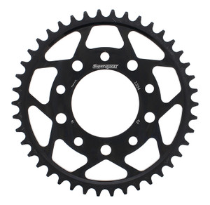 Supersprox - Rear Sprocket Steel 42t-530 Blk Hon/tri - RFE-1334-42-BLK