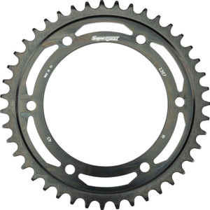 Supersprox - Rear Edge Sprocket Steel 43t-525 Blk Hon - RFA-1307-43-BLK