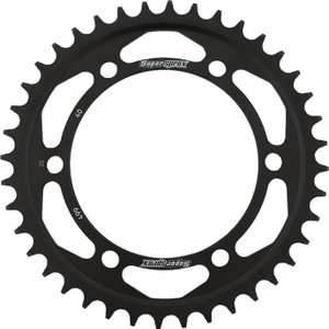 Supersprox - Rear Sprocket Steel 40t-530 Blk Kaw/suz - RFE-499-40-BLK