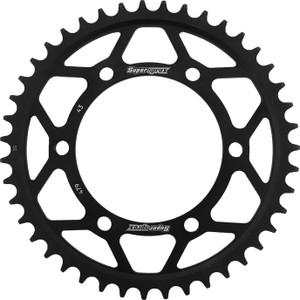 Supersprox - Rear Sprocket Steel 43t-530 Blk Yam - RFE-479-43-BLK