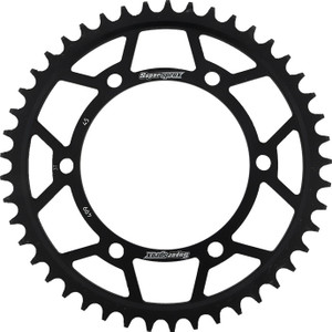Supersprox - Rear Sprocket Steel 45t-530 Blk Kaw - RFE-499-45-BLK