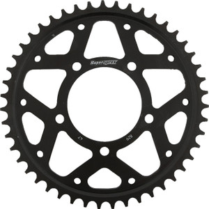 Supersprox - Rear Sprocket Steel 47t-530 Blk Suz - RFE-829-47-BLK