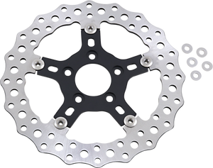 Arlen Ness - Jagged Brake Rotor - 11.5" - Jagged Floating Rotor - 02-786
