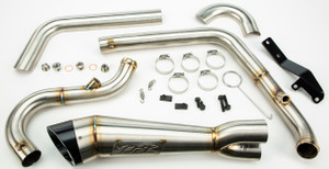Tbr - Comp S 2in1 Exhaust Dyna W/turnout Brushed - 005-5130199