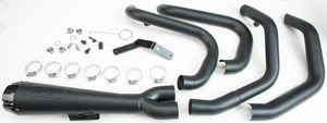 Tbr - Comp S 2in1 Exhaust Sportster Black W/cf End Cap - 005-4110199-B