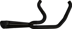 Tbr - Comp S 2in1 Exhaust Softail M8 Black W/turnout - 005-5120199-BSG Tbr - Comp S 2in1 Exhaust Softail M8 Black W/turnout - 005-5120199-BSG