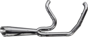 Tbr - Comp S 2in1 Exhaust Softail M8 Polished W/turnout - 005-5120199-PSG Tbr - Comp S 2in1 Exhaust Softail M8 Polished W/turnout - 005-5120199-PSG