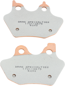 Drag Specialties - Sintered Brake Pads - Harley-Davidson - Sintered Metal Harley/Buell Brake Pads - HDP918