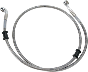 Drag Specialties - Brake Line - Front (Upper) - Stainless Steel - Stainless Steel Brake Line Kit - 660330