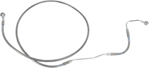 Drag Specialties - Brake Line - +6" - Stainless Steel - ABS - Extended Length Stainless Steel Brake Line Kit - 691182-6