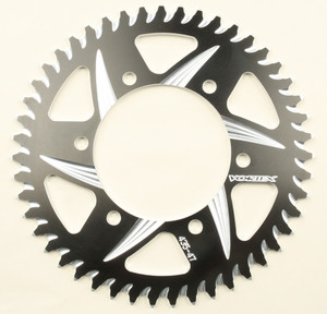 Vortex - Rear Cat5 Sprocket Aluminum 47t-520 Blk Kaw/suz/yam - 435ZK-47
