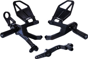 Vortex - Rear Set Complete Blk Bmw - RS184K Vortex - Rear Set Complete Blk Bmw - RS184K