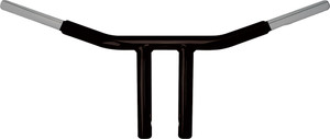Wild 1 - Chubby 8" Phsyco Drag Bar Satin Black - WO562B Wild 1 - Chubby 8" Phsyco Drag Bar Satin Black - WO562B