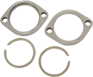 Drag Specialties - Exhaust Flange Kit - Standard Exhaust Flange Kit - 74545S Drag Specialties - Exhaust Flange Kit - Standard Exhaust Flange Kit - 74545S