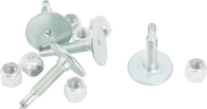 Woodys - Grand Master Silver Studs 1.325" 48/pk - GMP-1325-48